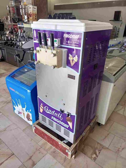 Frezer Fergamat Arginali Muzqaymoq Aparat Arginali  Fergamat Frezer