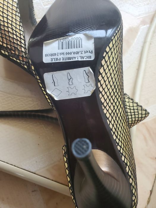 Pantofi damă piele de ocazii