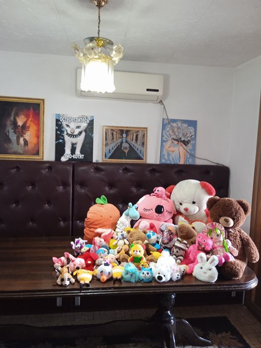 Мягкие игрушки .