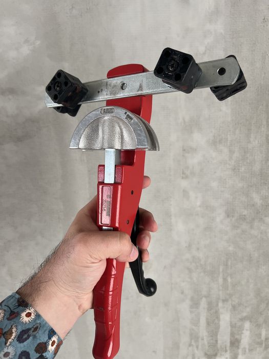 Set pentru indoit tevi, Unior 352/6PB, 11 piese