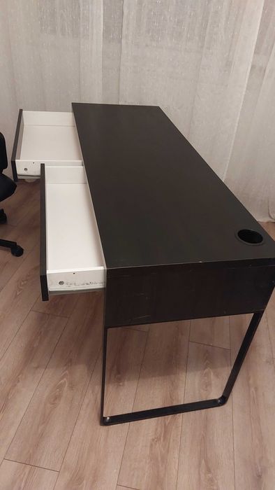 Birou ikea negru