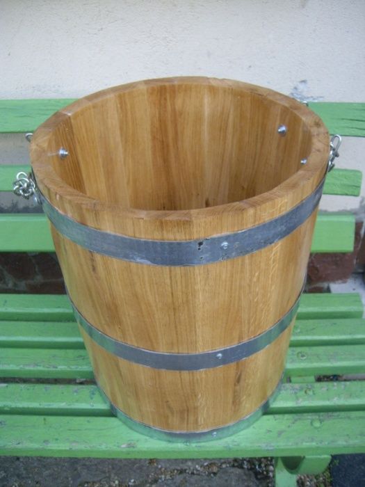 Дървени саксий,кашпи,чебри за цветя