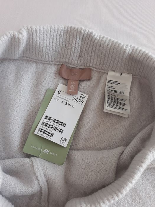 Pantaloni talie înaltă H&M