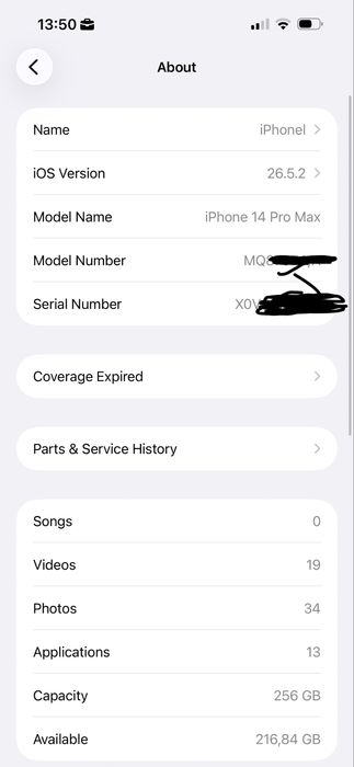 Iphone 14 Pro max 256 gb