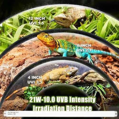 Нова UVB тръба T5 HO 10.0 21W 34in за терариум рептили UVA лампа