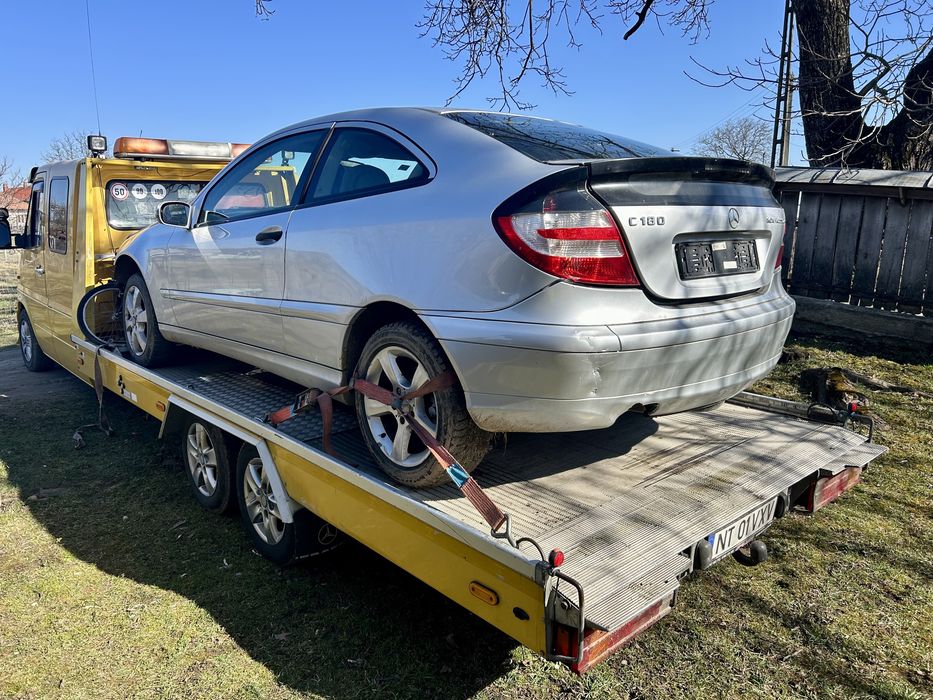 Volan piele Mercedes C klasse w203 kompresor + piese