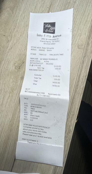 Parfums de Marly Paris PERSEUS 125 ml