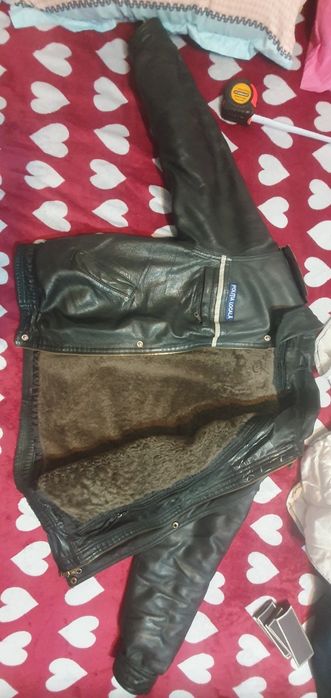 Geaca piele naturala Politia locala