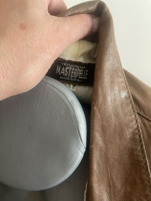 Италианско кожено сако,яке .Естествена кожа