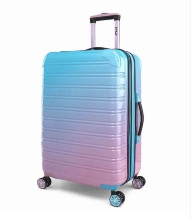 WeTravel пътнически куфар комплект 3бр колела 360°+разширител 5см