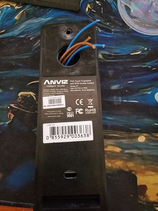 Anviz P7 control acces pontaj