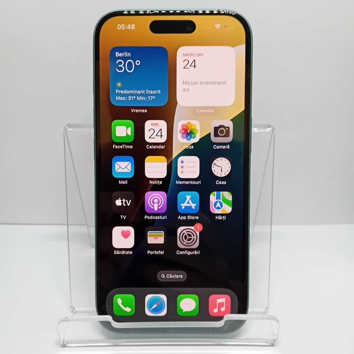 Iphone 16 128 GB Sanatate baterie:100% (Ag4 Dacia B.52305) Garantie 2 ani