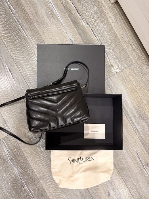 Geanta YSL Loulou neagra originala