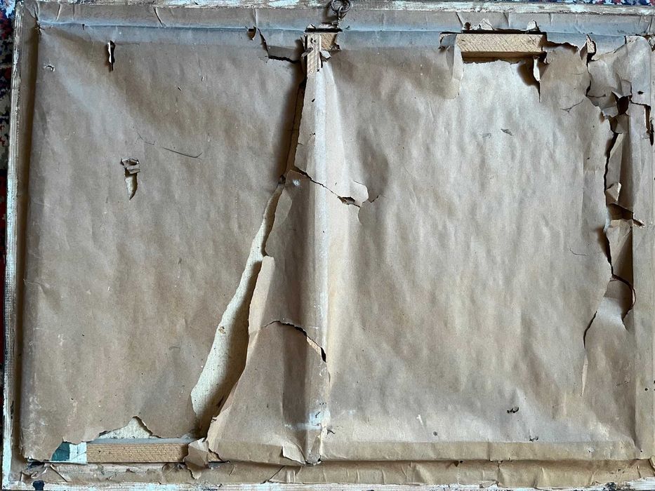 Tablou vechi, rama Blondel