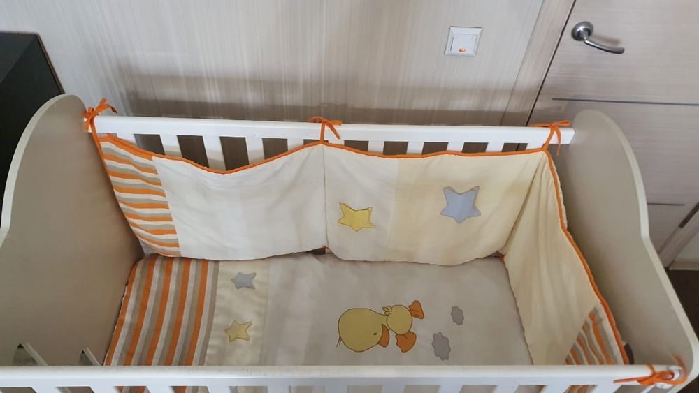 Детская кровать манеж