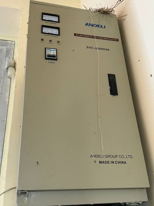 Стабилизатор ANDELI SVC-20000VA, атиги 5 ой ишлати. срочнолган пул кк