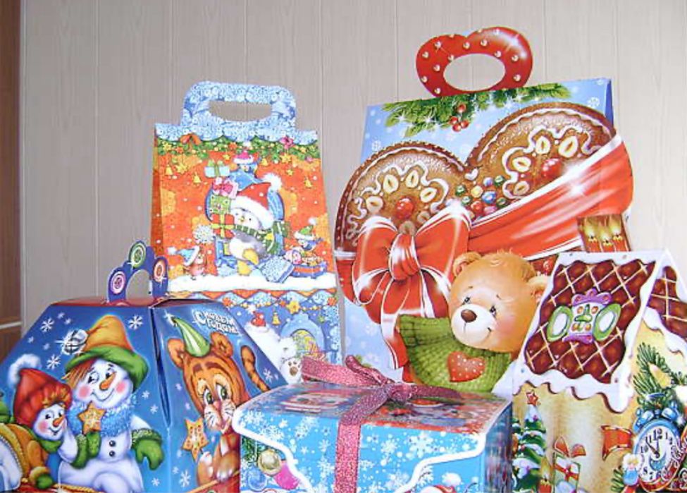 Сладкие подарки, кульки