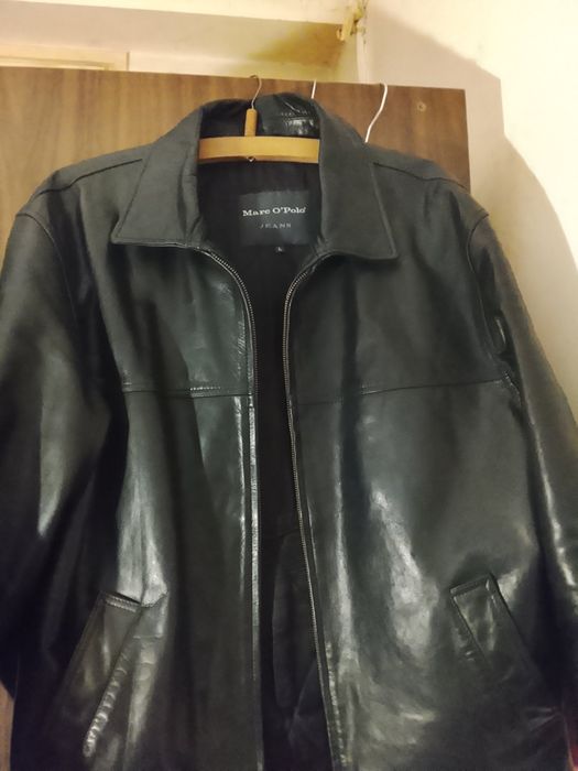 Мъжко кожено яке Marc O'Polo  размер L никога не е носено, бартер