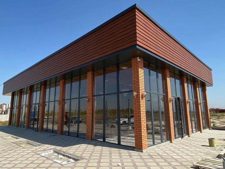 Алюкобонд установка монтаж алюкабонд демонтаж фасад парапед ...