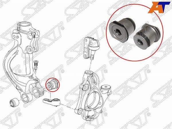 Сайлентблок Opel Astra