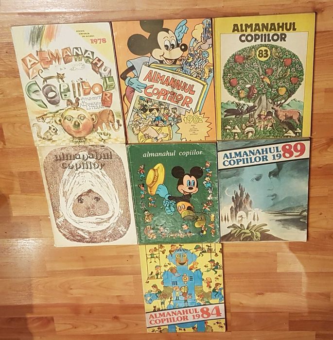 Almanahul copiilor - diversi ani