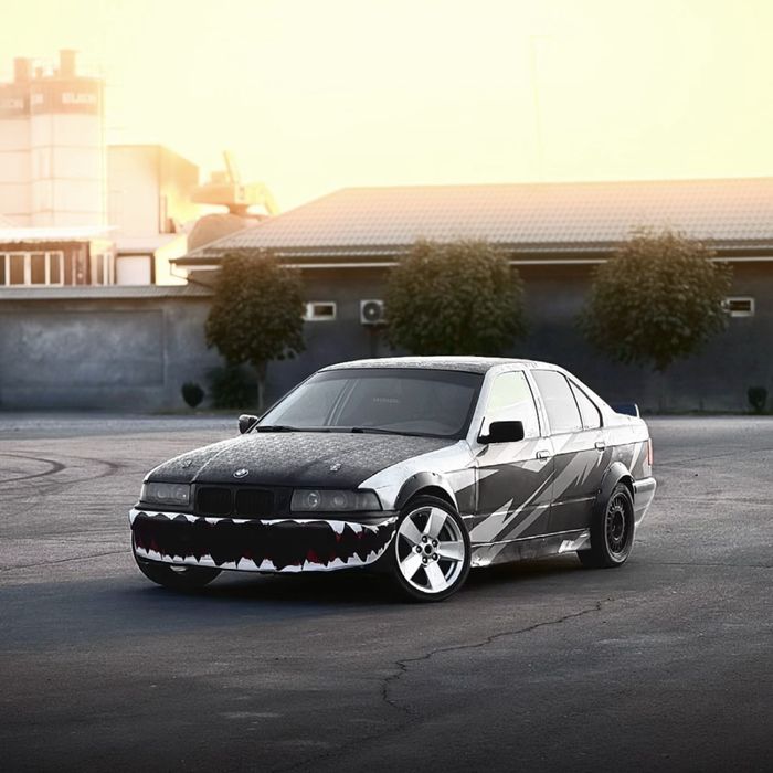 BMW E36 4.4 motor drift korch