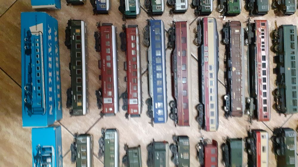 Vagoane calatori trenulet electric scara HO