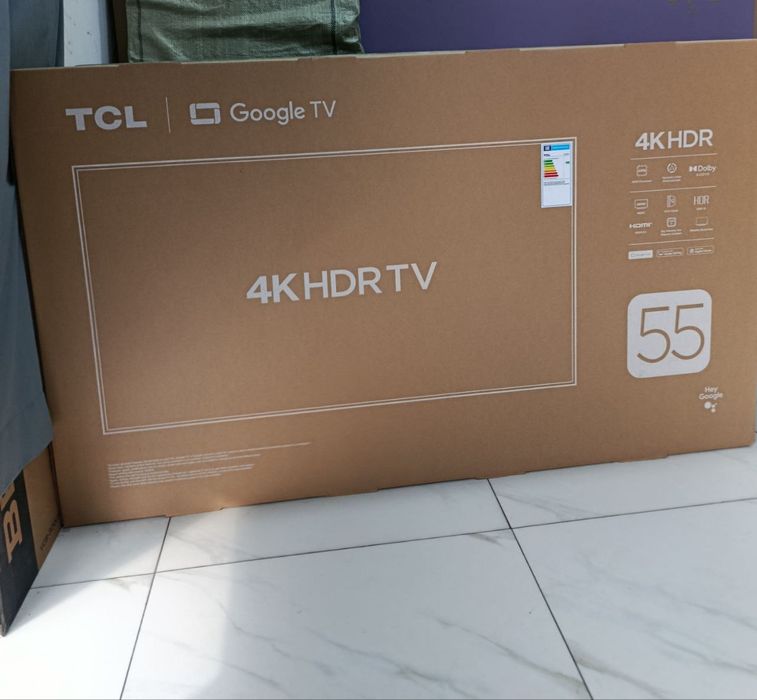 TCL 55/65 4K Ultra HD Smart TV с Google TV и HDR10+
