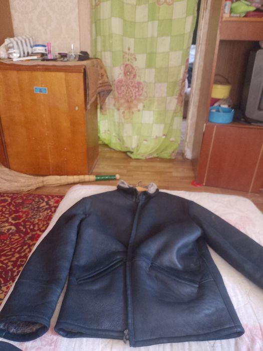 Куртка-дубленка кажанная