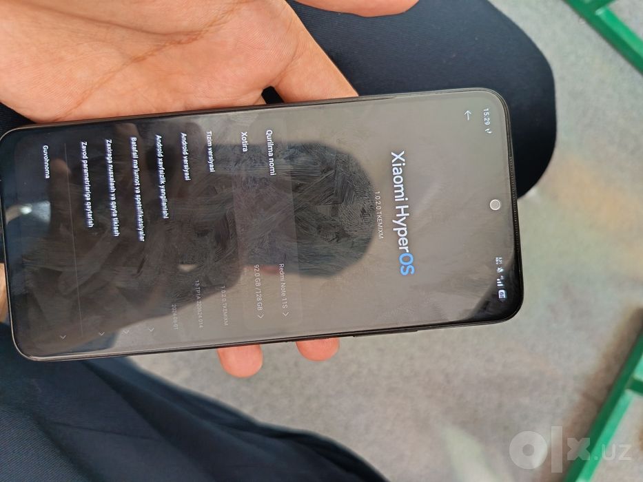 Xiaomi telefon sotiladi redmi not 11s
Brend: Redmi
Model: Redmi Note 1