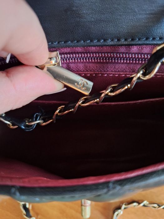 Дамска чанта естествена кожа