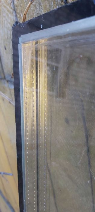 Стеклопакет двухкамерный 61,5х123,5