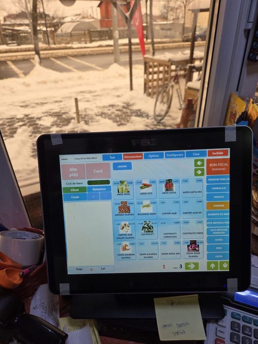 Sistem vanzare + cantar