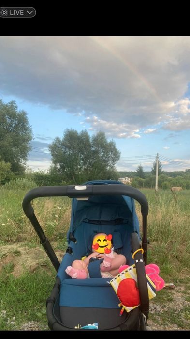 Cărucior Cybex Balios 2 in 1+ scoică Cloud Z