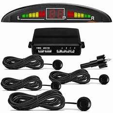 Парктроник Parking sensor комплект с четири ултразвукови черни се