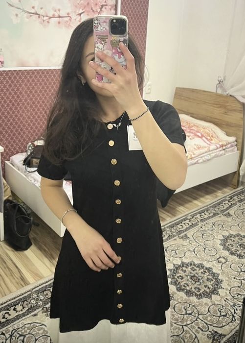 Платье трикотажное