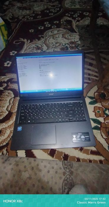 Noutbok Aser holati yaxshi