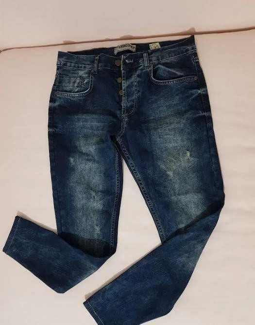 Blugi slim barbati,marimea M,stare perfecta(modificati)