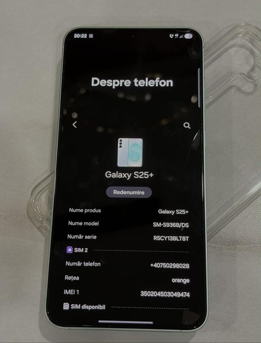 Vând Samsung Galaxy S25 Plus 512Gb