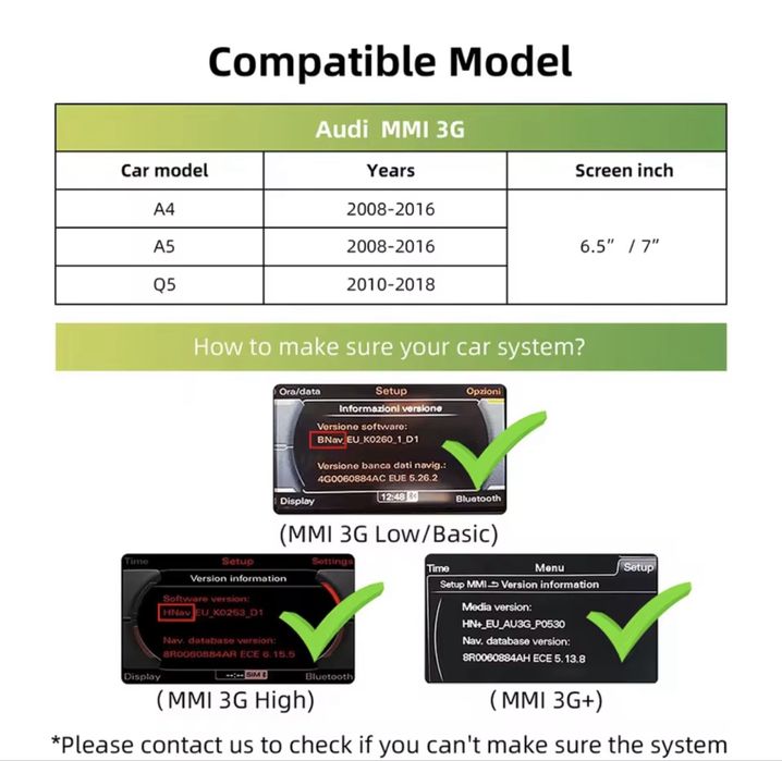 Vand modul Carplay Wireless pentru Audi A4/A5 Q5