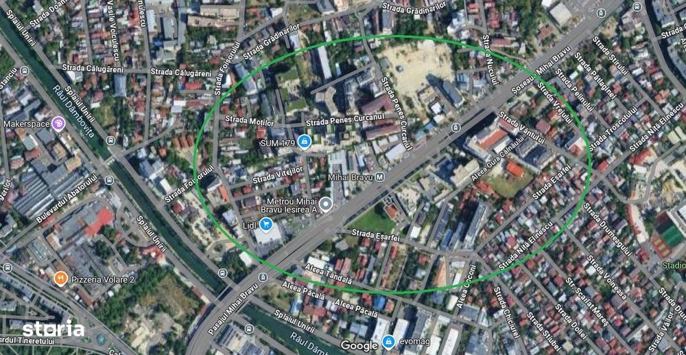 Mihai Bravu, teren dubla deschidere,ideal pentru dezvoltare imobiliară
