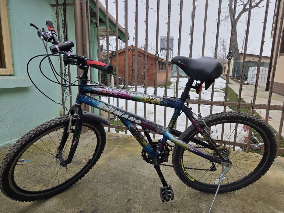 Bicicleta MTB cadru aluminiu