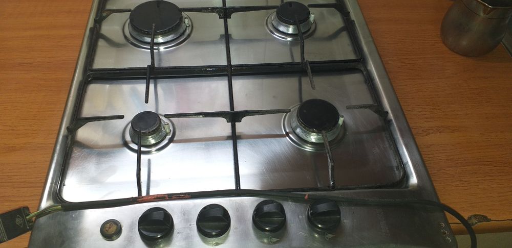 Plita gaz indesit de inox