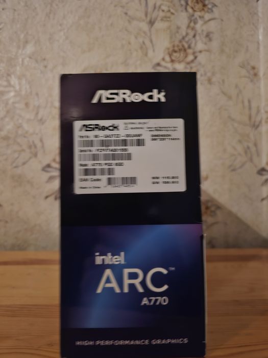 Видео Карта Intel Arc A770