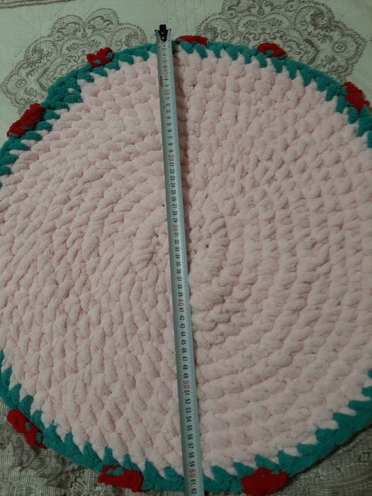 Ръчно плетено одеяло букет