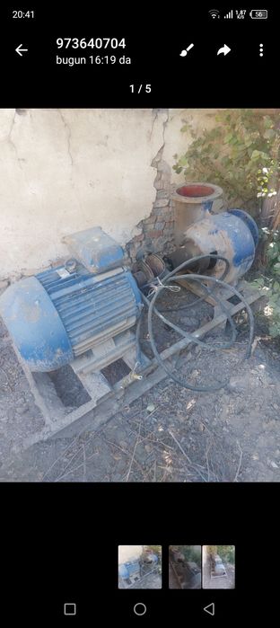 Сув насос сотилади.