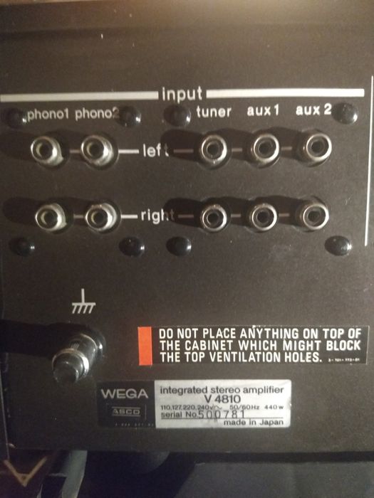 - V-fet Amplificator Wega 4810 Sony 5650