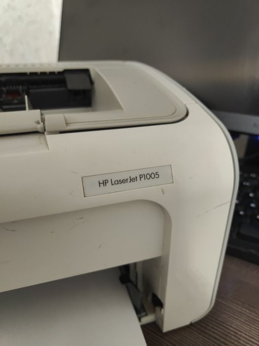 Принтер hp laserjet p1005 без картриджа