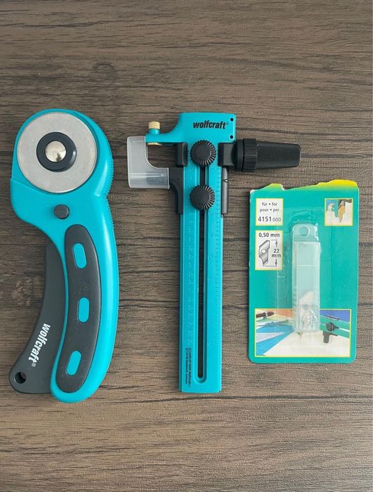 Cutter rola + Cutter circular Wolfcraft