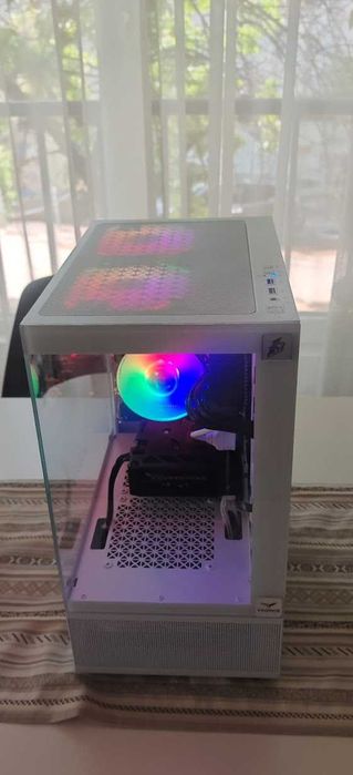 Бюджетно Геймърско PC Ryzen 5 5500/16Gb/512GB SSD+1000Gb HDD/Sapphire RX 6600/Гаранция